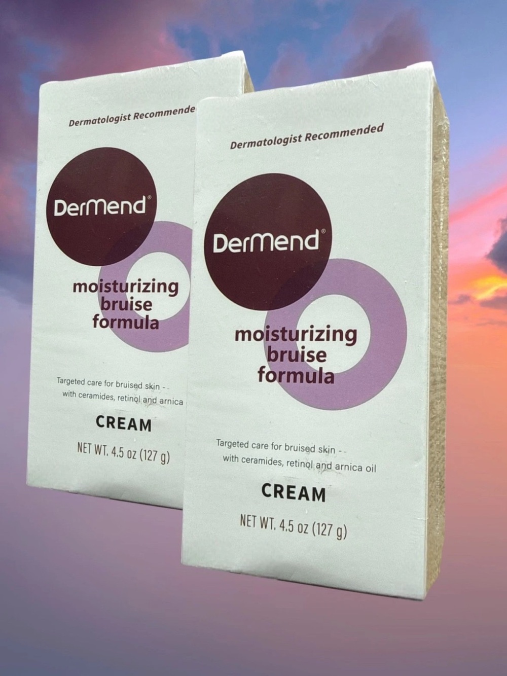 Moisturizing Bruise Formula Cream - White & Purple one pack